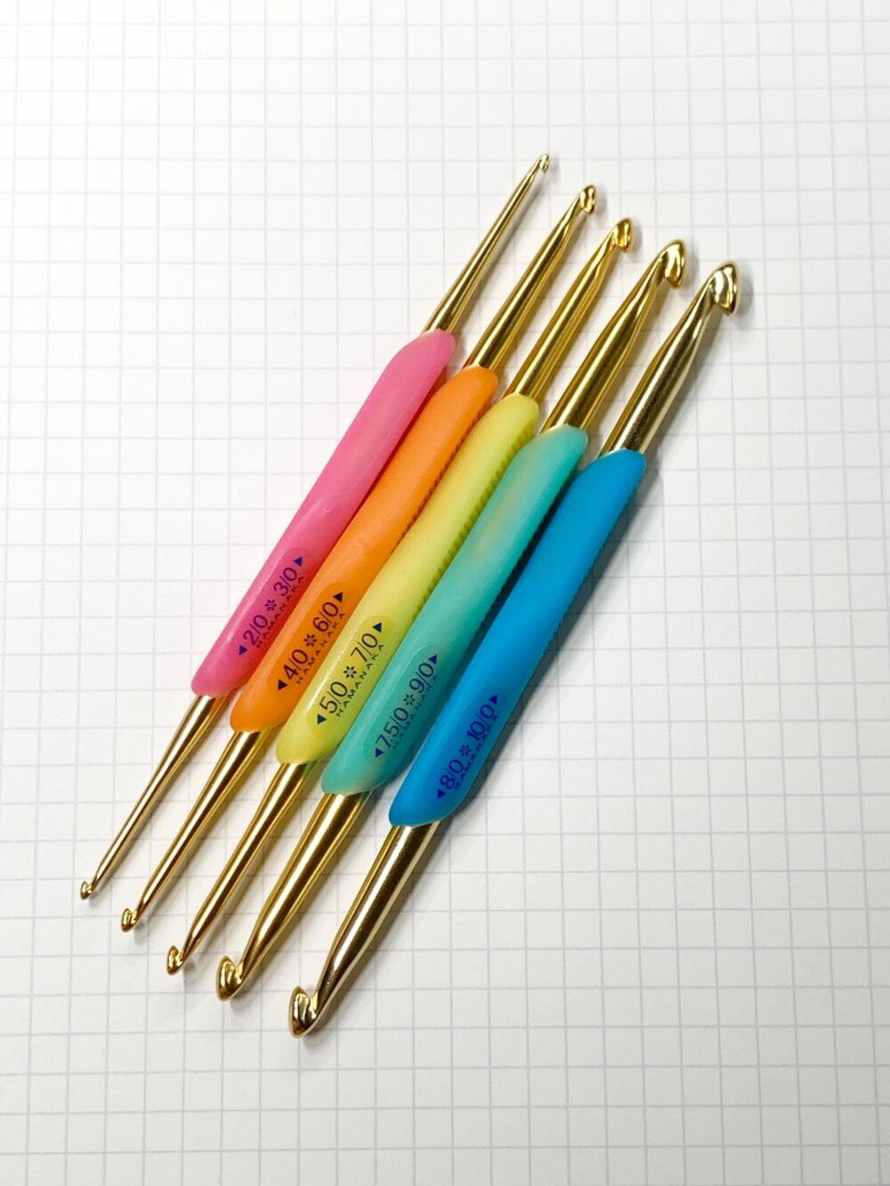 Set of Double-Sided Crochet Hooks